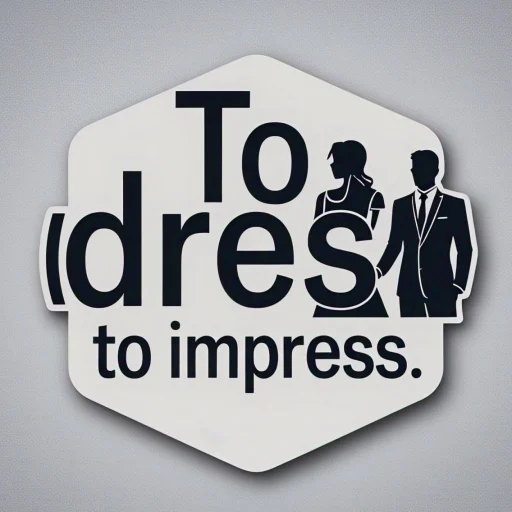 Logo of 'To Dress to Impress' showcasing a sleek and stylish design symbolizing fashion and elegance